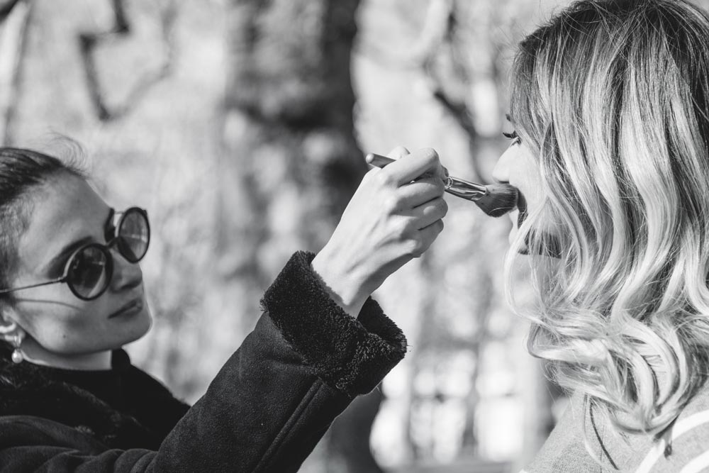 Bride Getting Ready, Wedding Makeup